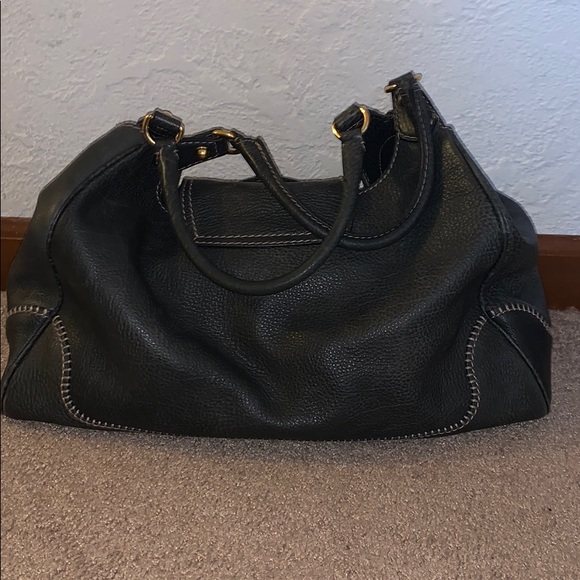 Gucci grey leather Pelham large shoulder bag. - Picture 4 of 8